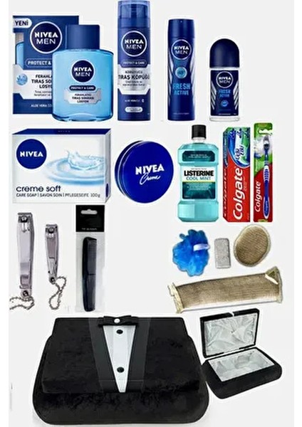 Damat Söz Nişan Ceyız Sandıgı Bohca Seti +Cilt Bakım Seti