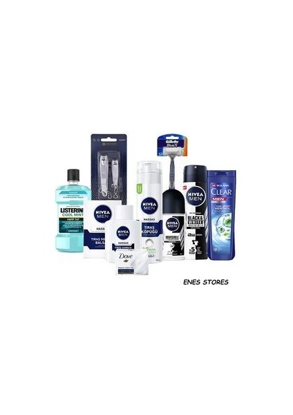 Sandıksız Damat Bohçası Erkek Bakım Seti Nivea Erkek Bakım Seti 9 Parça
