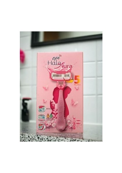 Epi Halo Aura 5 Bıçaklı & With Aloe Vera - E Vitamini fırsatları