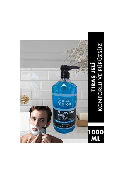 Blue Drop Sakal Tıraş Jeli 1000 ml