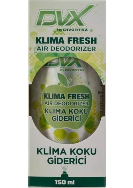Klima Fresh - Temizleyici Klima Bombası Yeşil Elma 150ML