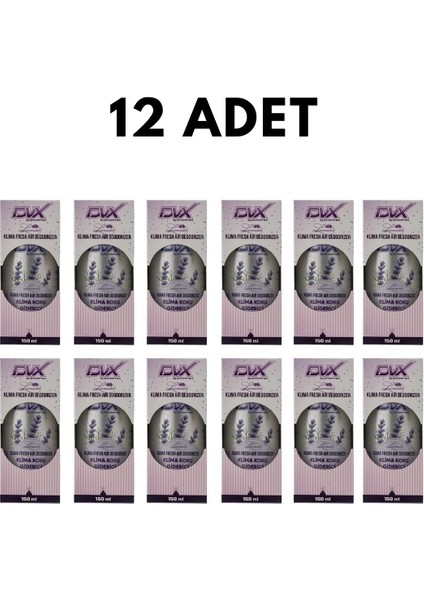 Klima Fresh - Temizleyici Klima Bombası Lavanta 150ML 12 Al 10 Öde