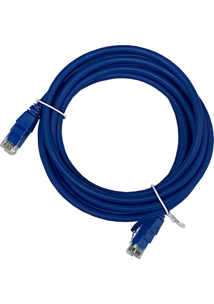 AC-602-030 3 mt Utp Cat6 Patch Kablo Mavi Cu, Lszh Awg 26/7
