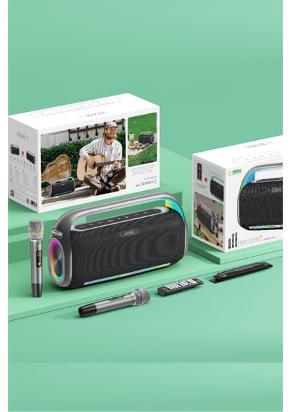 Vıdvıe XL-SP920 Şarjlı 2 Mikrofonlu 200W Bluetooth Hoparlör fiyatları
