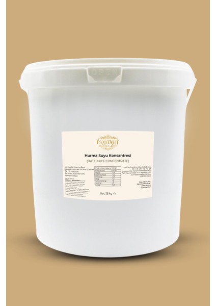 Hurma Suyu Konsantresi 25 kg