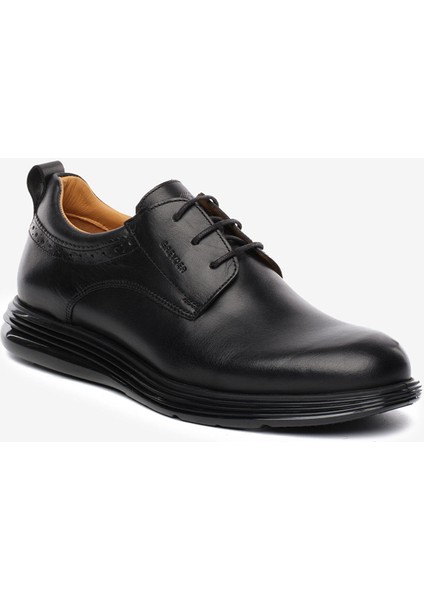 Erkek Siyah Hakiki Deri Oxford Ayakkabı 5K1KA16231 fiyatları