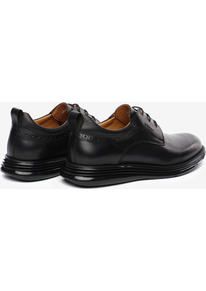 Erkek Siyah Hakiki Deri Oxford Ayakkabı 5K1KA16231 indirimleri