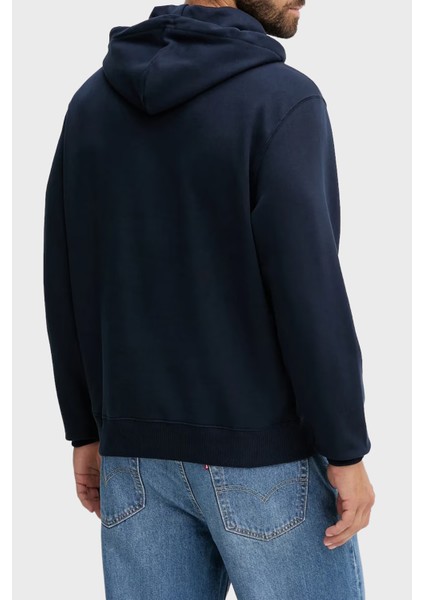 Logolu Pamuklu Relaxed Fit Kapüşonlu Sweat LV04RD243GCEF Erkek Sweat LV04RD243G Cef fiyatları