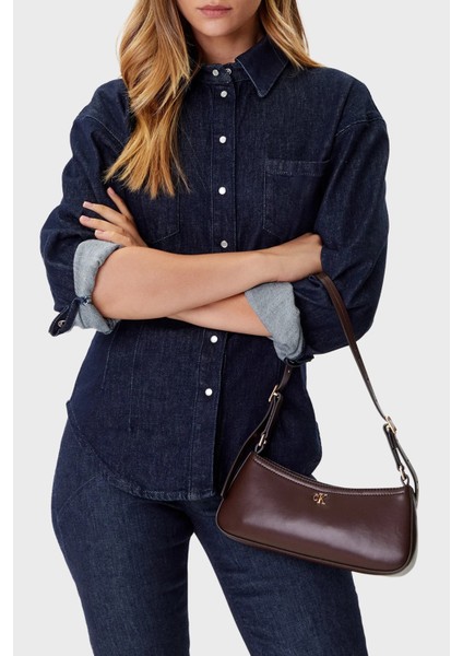 Logolu Ayarlanabilir Omuz Askılı Çanta LV04F3170GBAP Bayan Çanta LV04F3170G Bap fiyatları