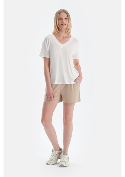 Taş Beli Kordonlu Şort fırsatları