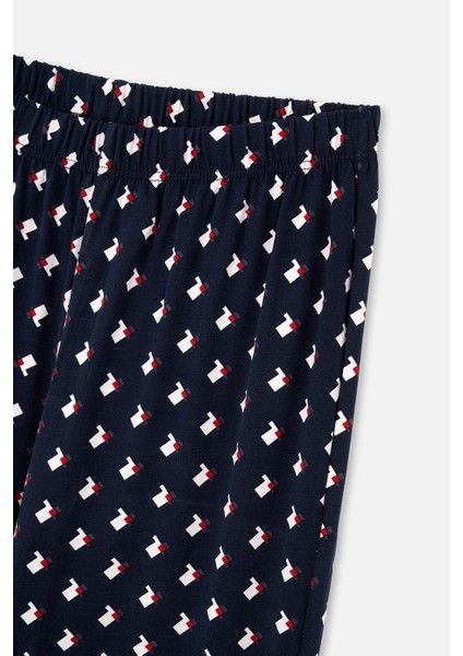 Kırmızı Erkek Uzun Kollu Pijama Tk.