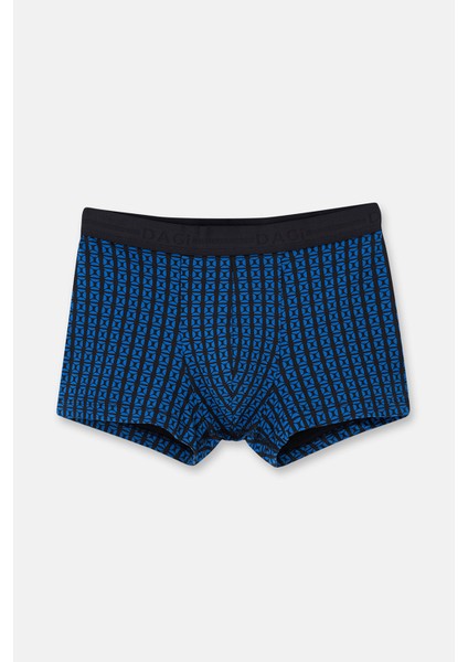 Lacivert-Siyah 5210 3'lü Desenli Pamuk Boxer fiyatları