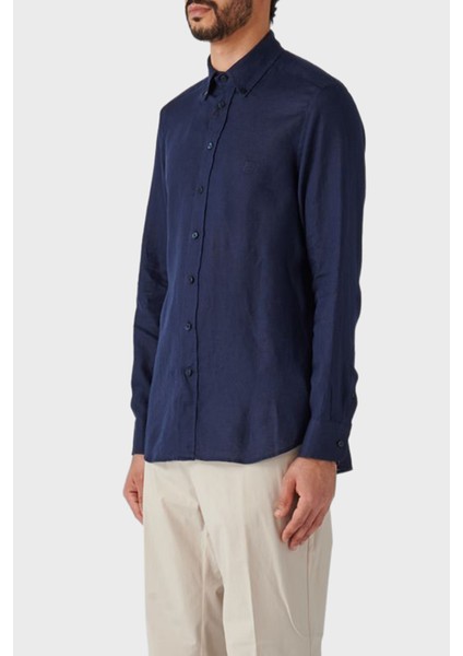 Streç Pamuklu Regular Fit Klasik Yaka Gömlek Erkek Gömlek MRIB0002 AV607 B0339 fırsatları