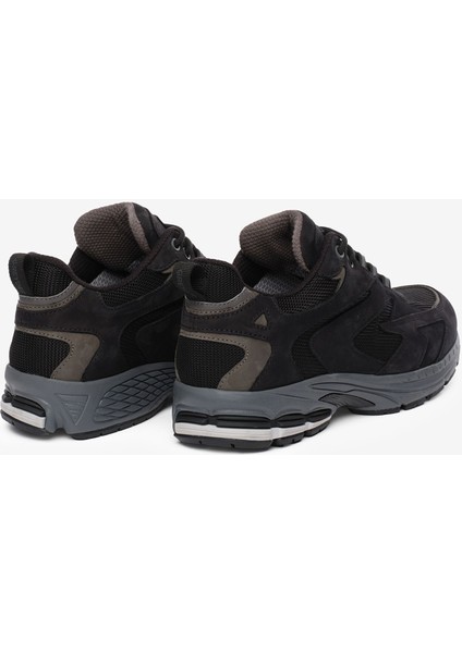 Erkek Siyah Hakiki Deri Su Geçirmez Ayakkabı 5K1GA17781L fırsatları