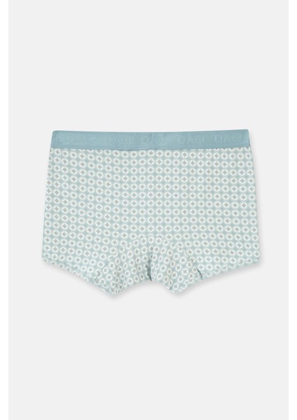 Su Yeşili 4210 Desenli Micro Modal Boxer fiyatları