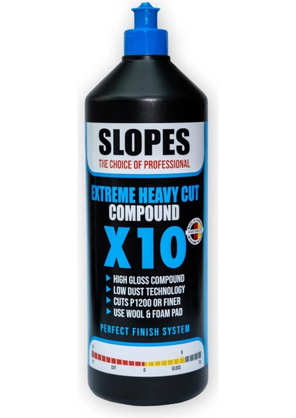 X10 Agresif Çizik Çıkarıcı Pasta 1lt