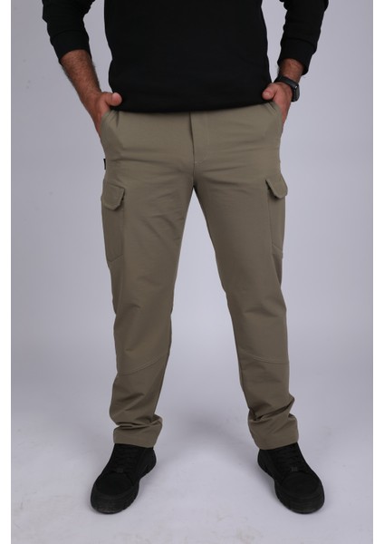 Tactical Outdoor Erkek Taktik Pantolon – Çok Cepli, Likralı, Su Itici Kumaş