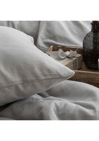 Home Etamine Pamuk Çk Nevresim Takımı 4 Parça-Gri modelleri