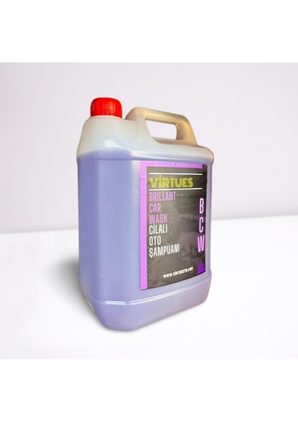 Vırtues Bcw Cilalı Oto Şampuanı 5lt.