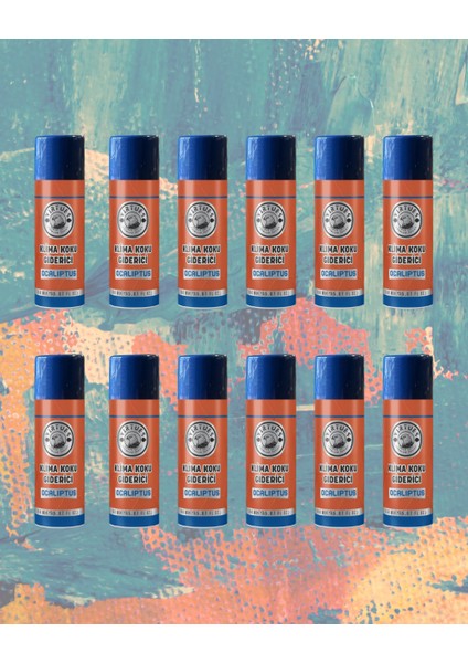 12 Adet Ocaliptus Klima Koku Giderici 150ML.