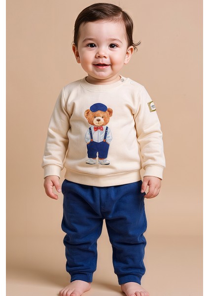 %100 Pamuk 2'li Bebek Takımı