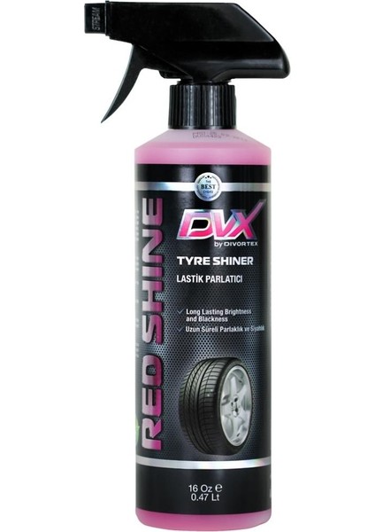 Dıvortex Red Shıne Lastik Parlatıcı ve Siyahlatıcı 500 ml