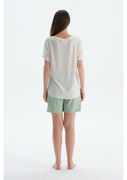 Açık Yeşil Penye Modal Ikili Şort fiyatları