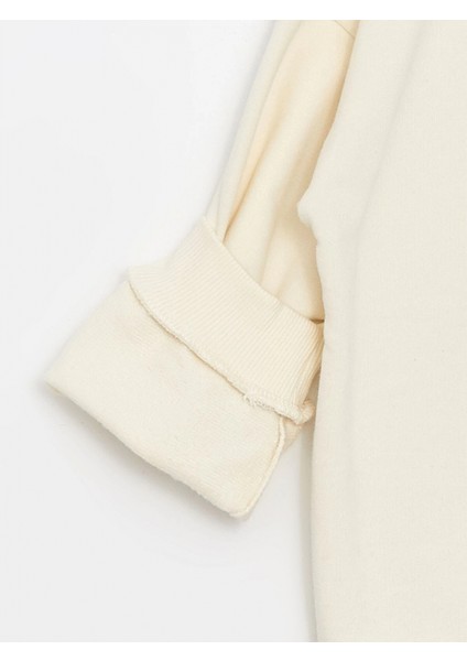 Lcw Kids Bej Polo Yaka Uzun Kollu Baskılı Erkek Çocuk Sweatshirt fırsatları