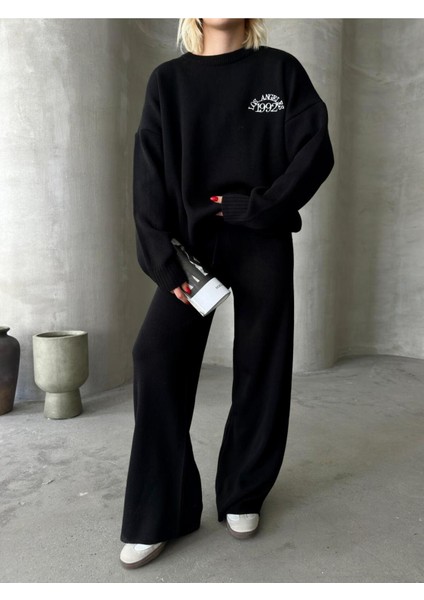 Losangeles Desenli Alt Üst Triko Takım modelleri