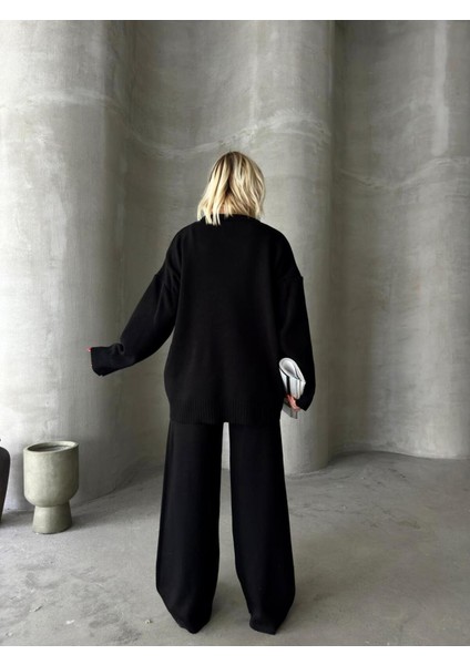 Losangeles Desenli Alt Üst Triko Takım