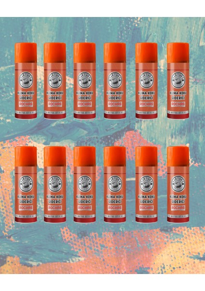 12 Adet Rochas Klima Koku Giderici 150ML.
