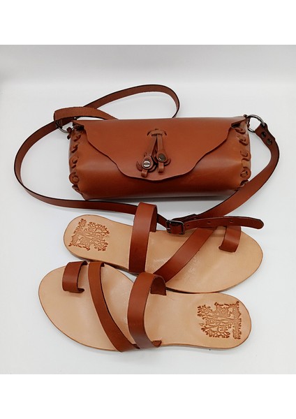 El Yapımı Hakiki Deri Sandalet Istanbul Sandalet