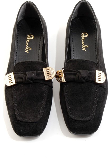 Siyah Kadın Loafer Ayakkabı K01641022472 fırsatları
