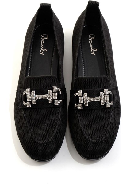 Siyah Kadın Loafer Ayakkabı K01327022282 fırsatları