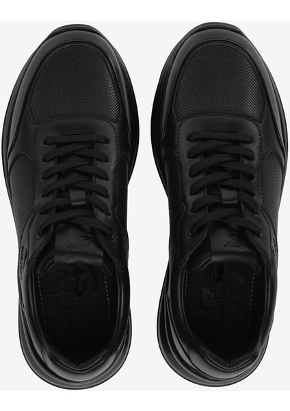 Erkek Siyah Hakiki Deri Ayakkabı 5K1UA18602 indirimleri