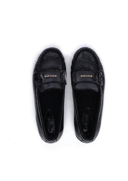 Kadın Siyah Hakiki Deri Comfort Ayakkabı 5K2CA34395 indirimleri