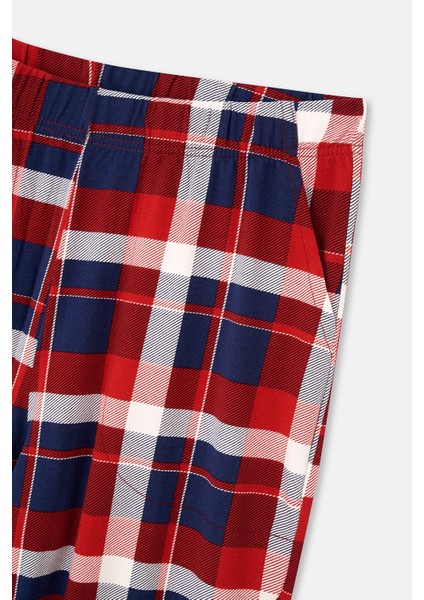 Ekru Kadın Uzun Kollu Pijama Tk.