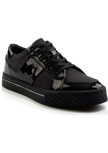 Siyah Leather Erkek Casual Ayakkabı E01604246508 fiyatları