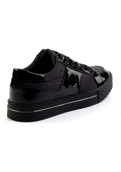 Siyah Leather Erkek Casual Ayakkabı E01604246508 modelleri