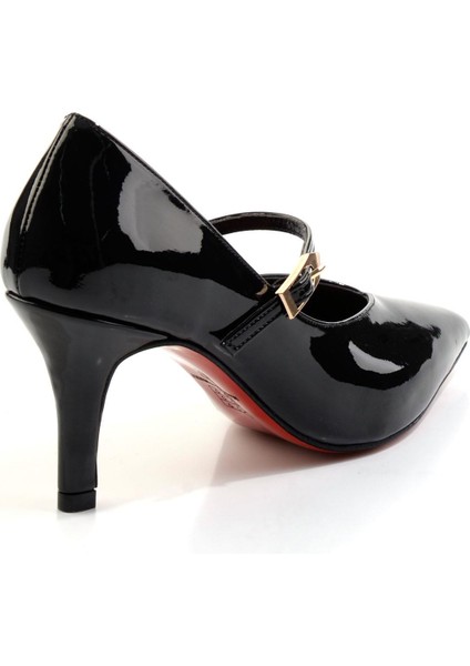 Siyah Kadın Klasik Topuklu Ayakkabı K01231405298 modelleri