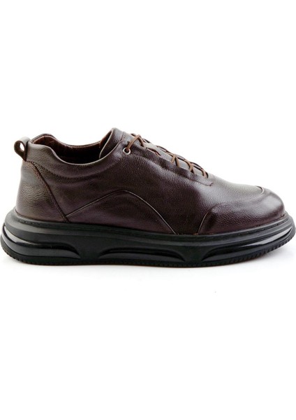 Kahve Leather Erkek Sneaker E01080212403