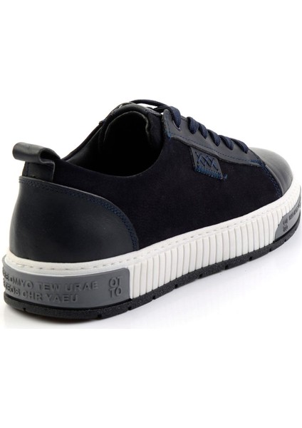 Lacivert Lacivert Leather Erkek Casual Ayakkabı E01610197541 modelleri