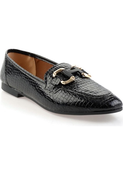 Siyah Kadın Loafer Ayakkabı K01140003811 fırsatları