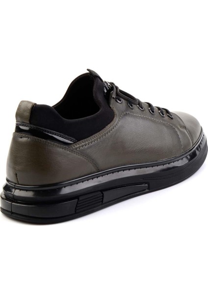 Haki Leather Erkek Sneaker E01018198303 fırsatları