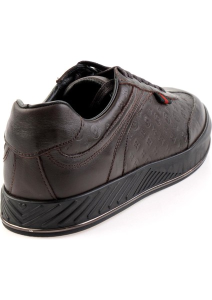 Kahve Leather Erkek Sneaker E01604204603 modelleri
