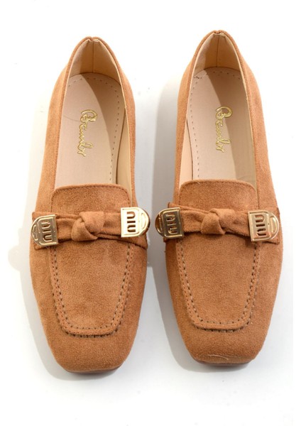 Taba Kadın Loafer Ayakkabı K01641022472 fırsatları