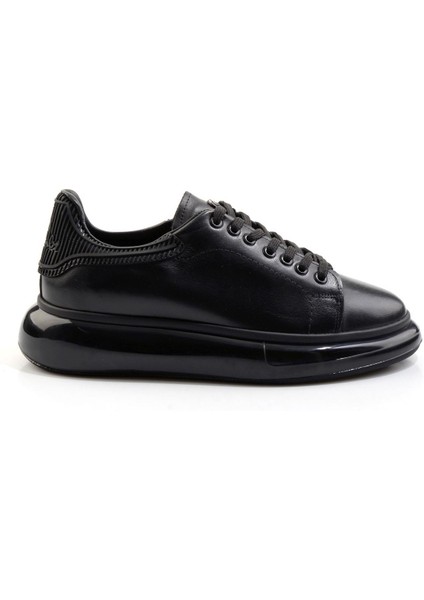 Siyah Leather Erkek Sneaker E01401099941