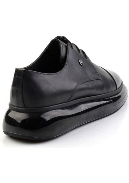 Siyah Leather Erkek Casual Ayakkabı E01401099541 modelleri