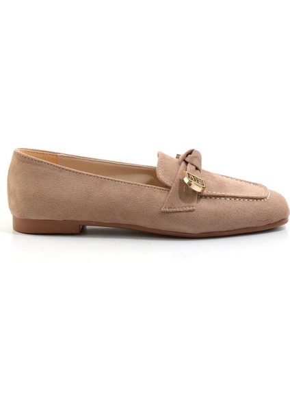 Vizon Kadın Loafer Ayakkabı K01641022472