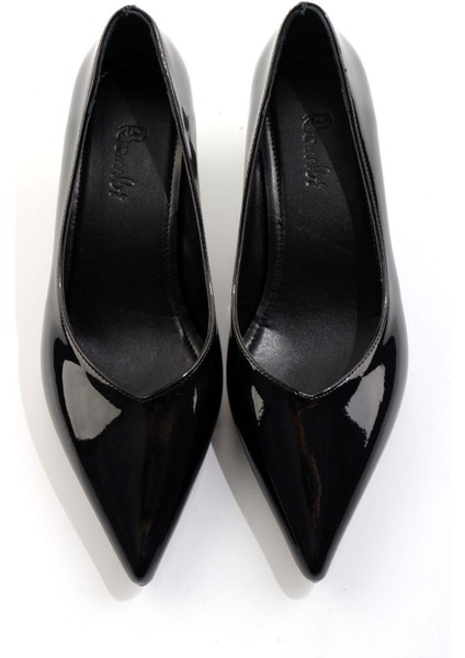 Siyah Kadın Klasik Topuklu Ayakkabı K01213035498 fırsatları